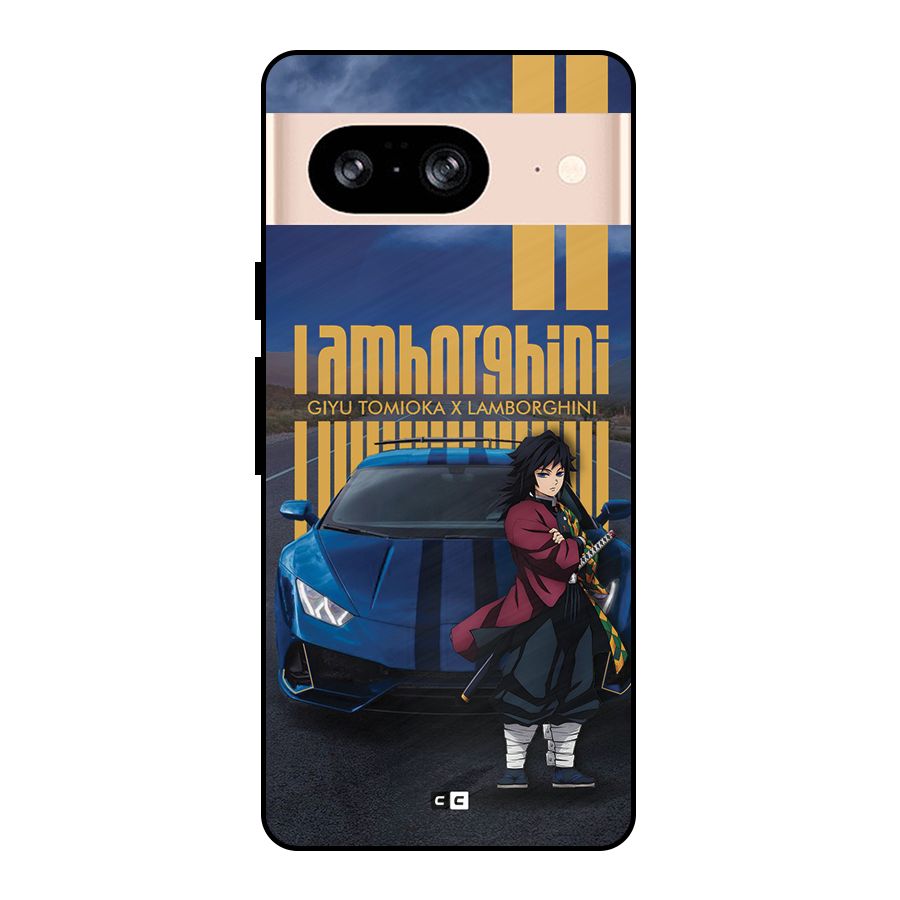 Giyu Tomioka Supercar Metal Back Case for Google Pixel 8