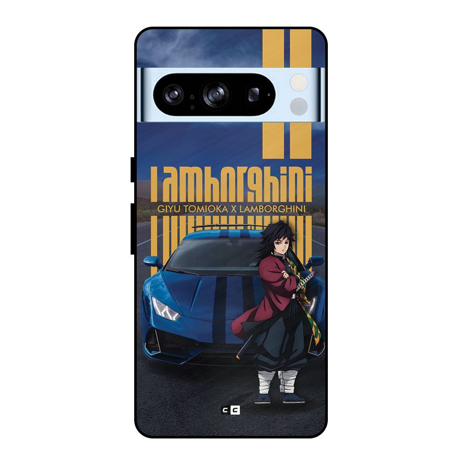 Giyu Tomioka Supercar Metal Back Case for Google Pixel 8 Pro