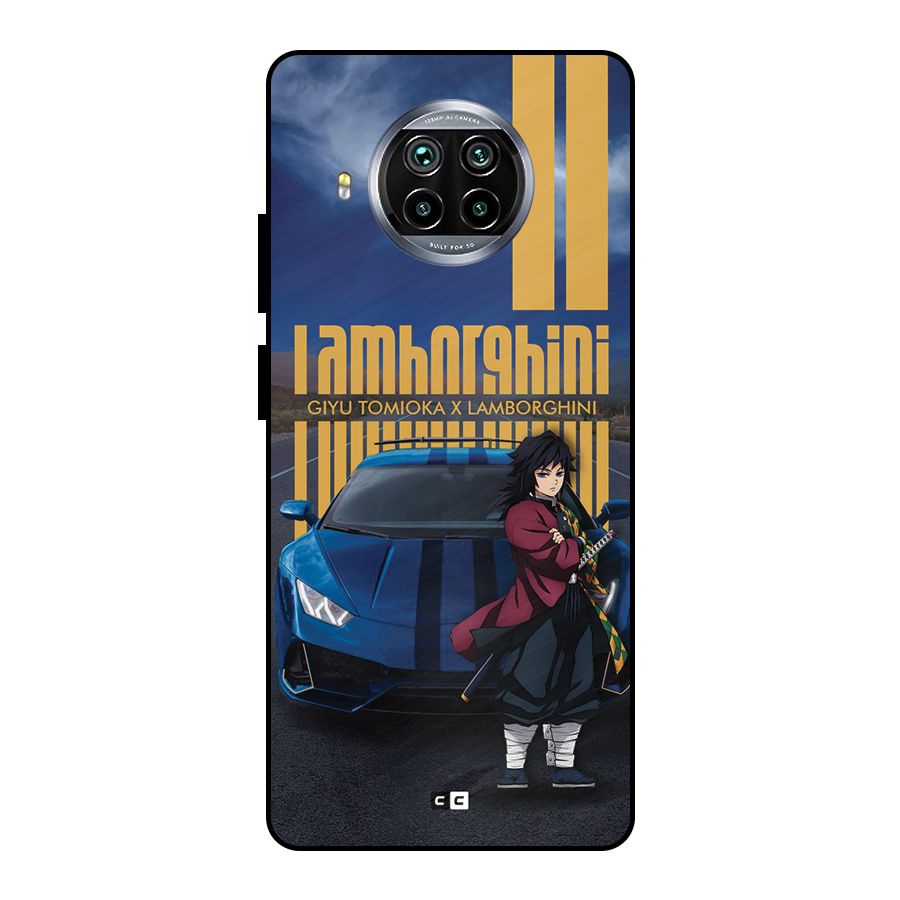 Giyu Tomioka Supercar Metal Back Case for Mi 10i
