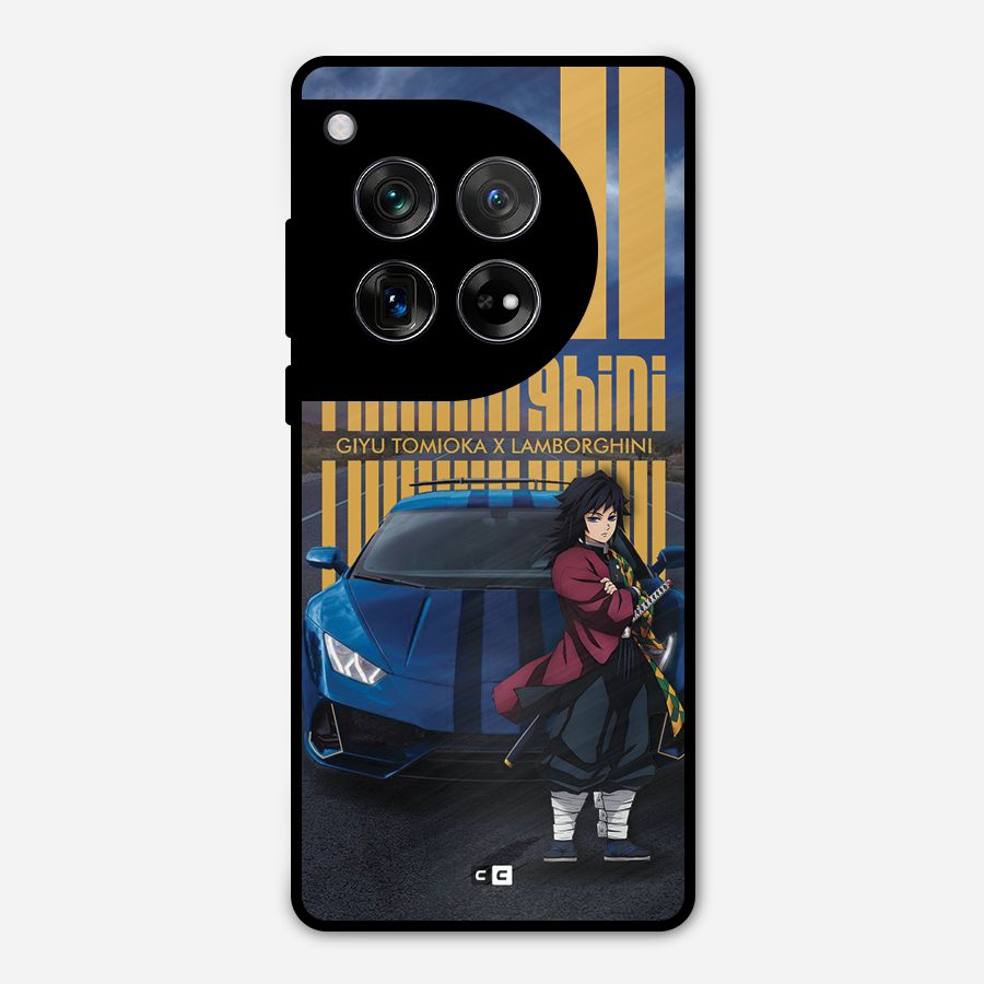 Giyu Tomioka Supercar Metal Back Case for OnePlus 12