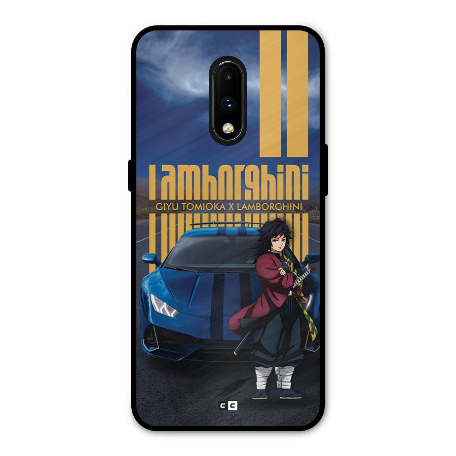 Giyu Tomioka Supercar Metal Back Case for OnePlus 7