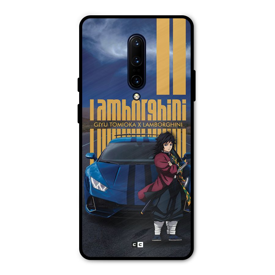 Giyu Tomioka Supercar Metal Back Case for OnePlus 7 Pro