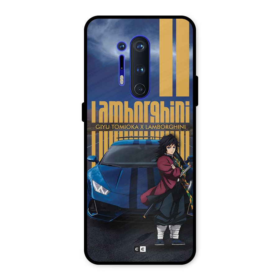 Giyu Tomioka Supercar Metal Back Case for OnePlus 8 Pro