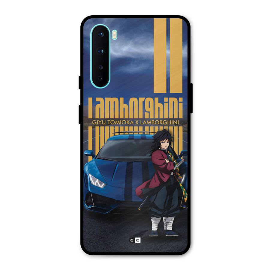 Giyu Tomioka Supercar Metal Back Case for OnePlus Nord