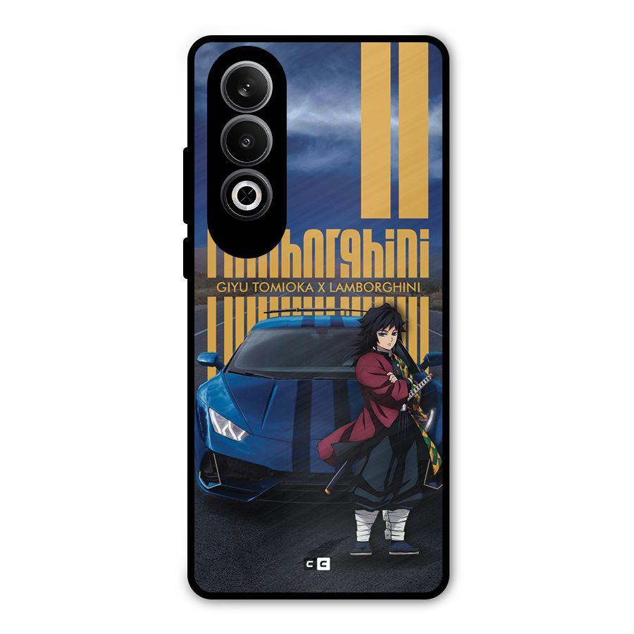 Giyu Tomioka Supercar Metal Back Case for OnePlus Nord CE4