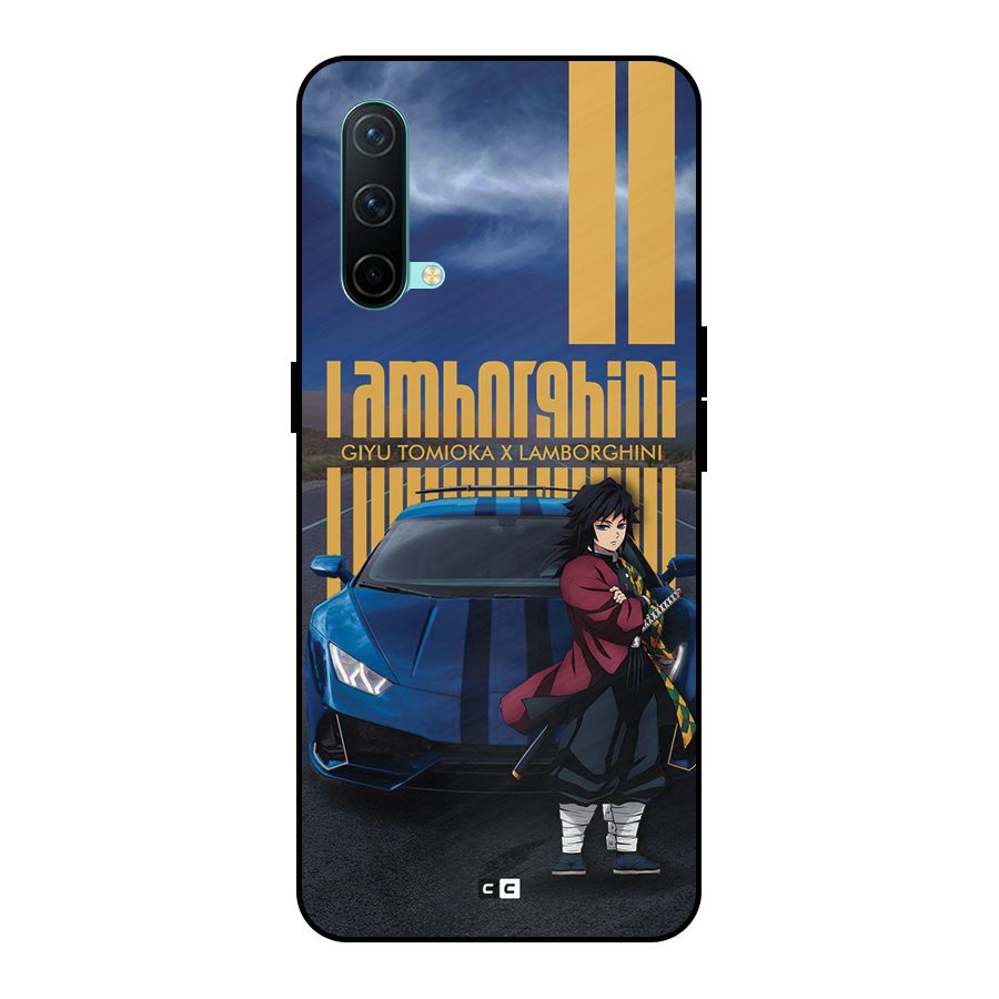 Giyu Tomioka Supercar Metal Back Case for OnePlus Nord CE 5G