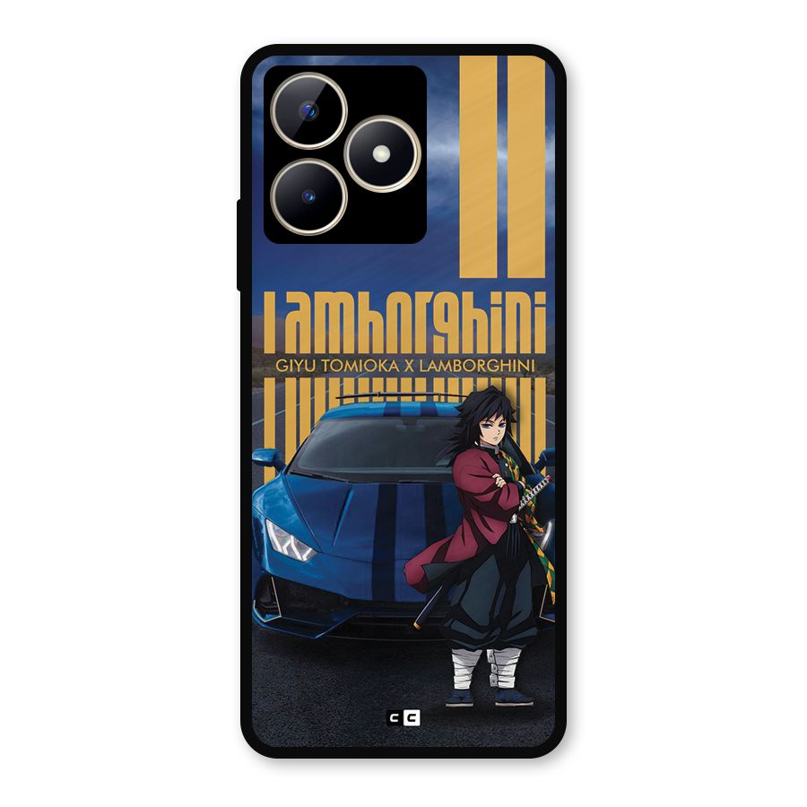 Giyu Tomioka Supercar Metal Back Case for Realme C53
