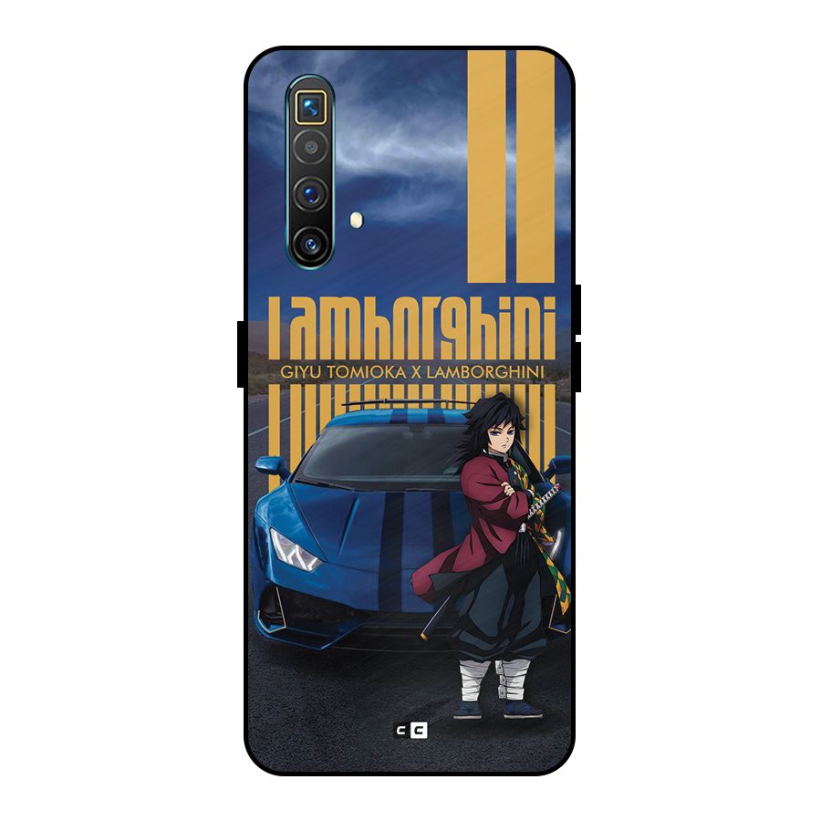 Giyu Tomioka Supercar Metal Back Case for Realme X3