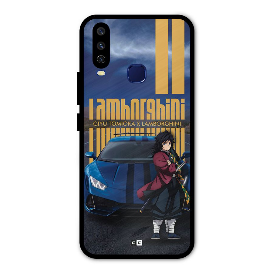 Giyu Tomioka Supercar Metal Back Case for Vivo U10