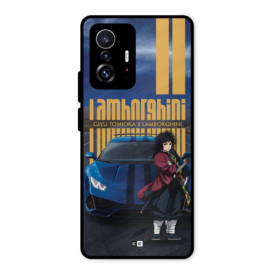 Giyu Tomioka Supercar Metal Back Case for Xiaomi 11T Pro