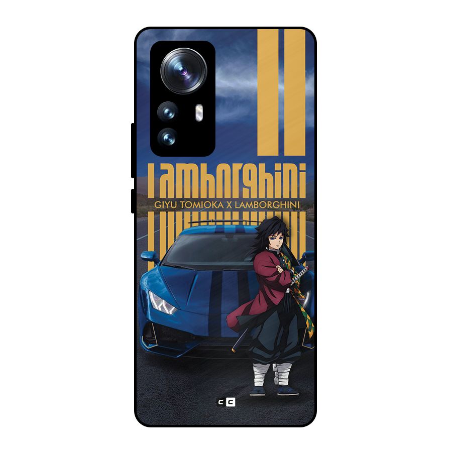 Giyu Tomioka Supercar Metal Back Case for Xiaomi 12 Pro