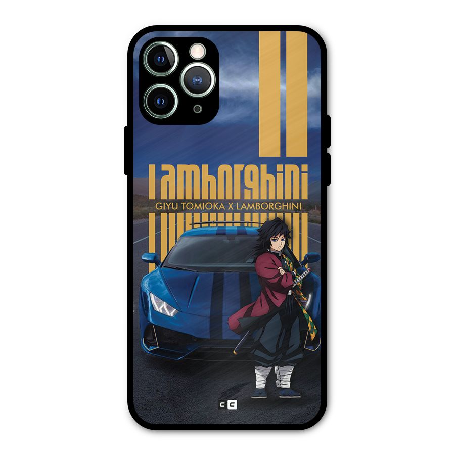 Giyu Tomioka Supercar Metal Back Case for iPhone 11 Pro Max