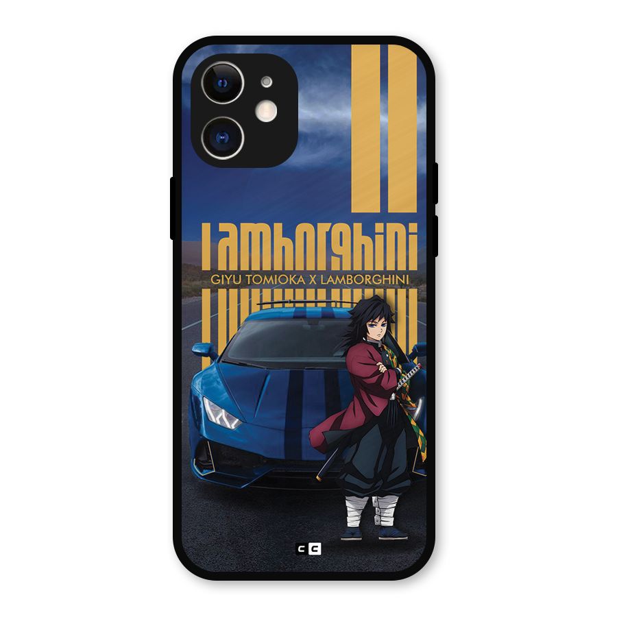 Giyu Tomioka Supercar Metal Back Case for iPhone 12