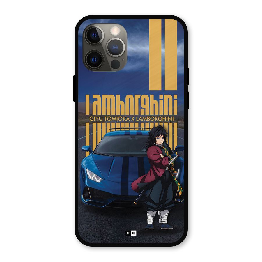 Giyu Tomioka Supercar Metal Back Case for iPhone 12 Pro