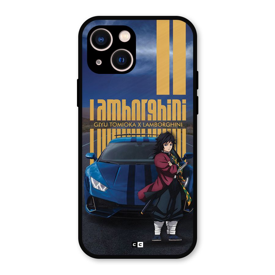 Giyu Tomioka Supercar Metal Back Case for iPhone 13