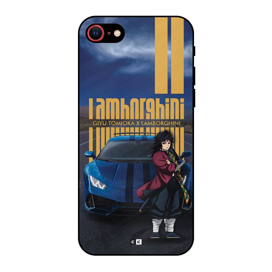 Giyu Tomioka Supercar Metal Back Case for iPhone 7