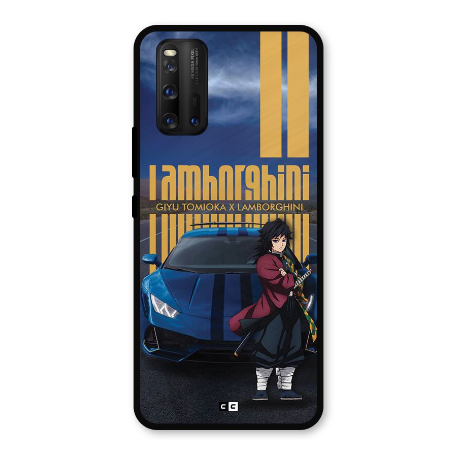 Giyu Tomioka Supercar Metal Back Case for iQOO 3
