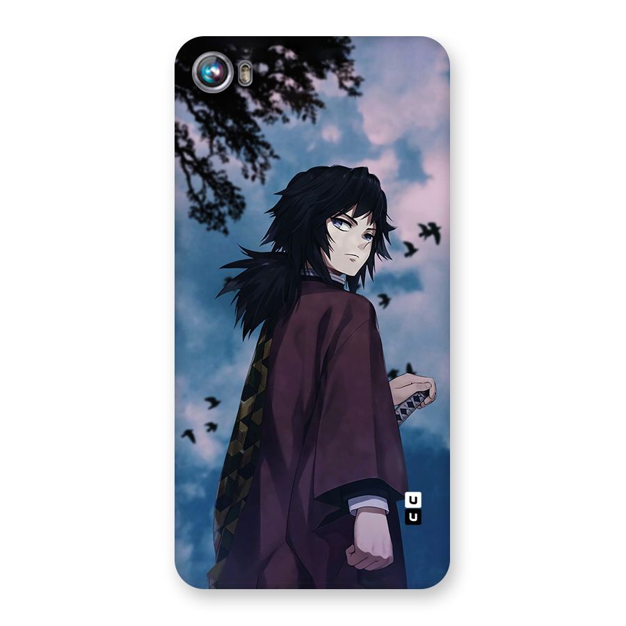 Giyu Tomioka Waiting Back Case for Canvas Fire 4 (A107)