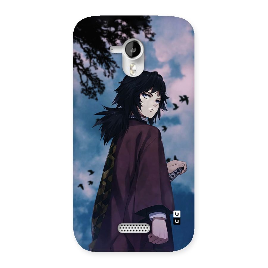 Giyu Tomioka Waiting Back Case for Canvas HD A116