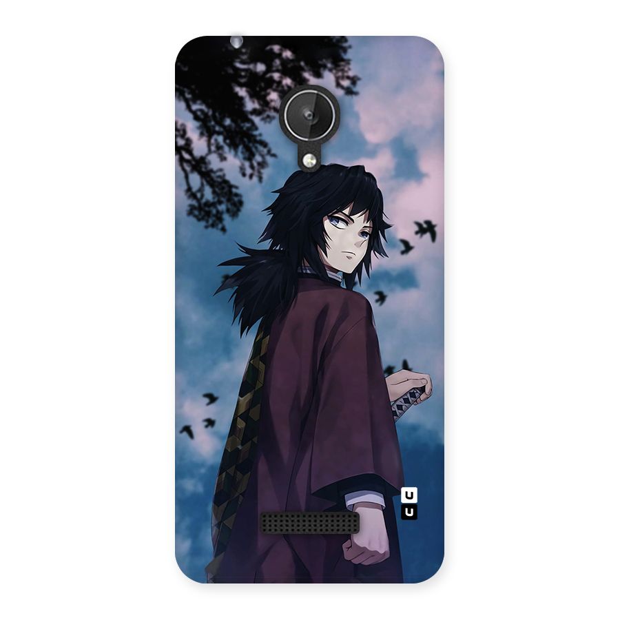 Giyu Tomioka Waiting Back Case for Canvas Spark Q380