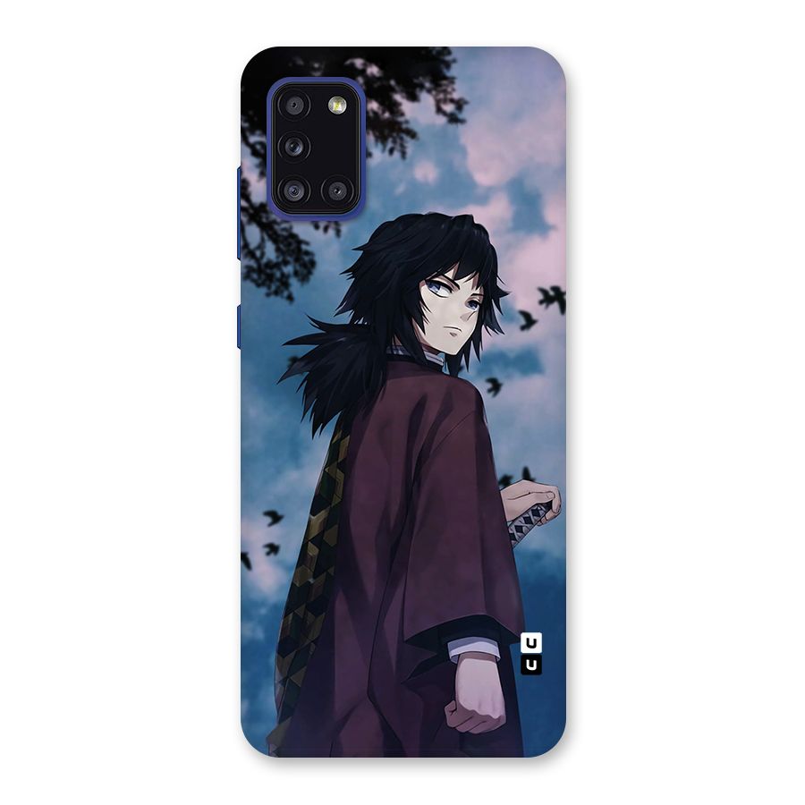 Giyu Tomioka Waiting Back Case for Galaxy A31