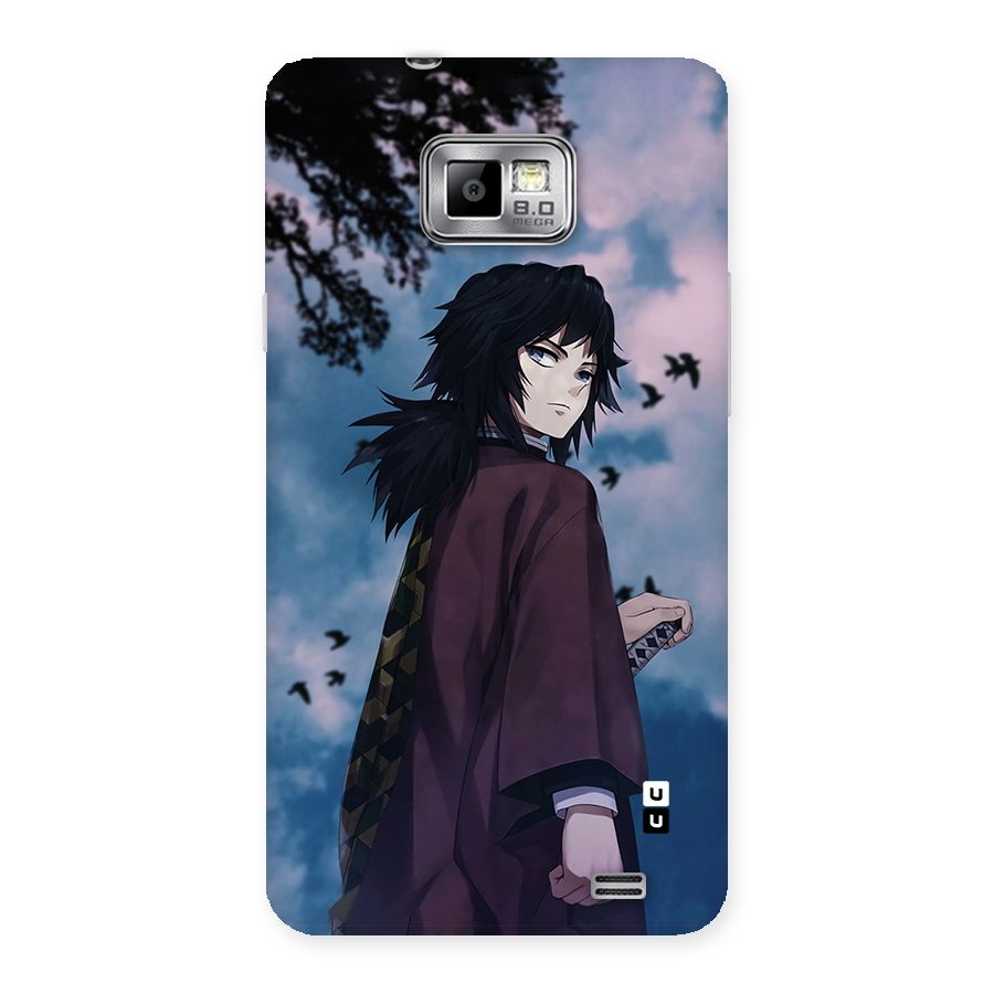 Giyu Tomioka Waiting Back Case for Galaxy S2