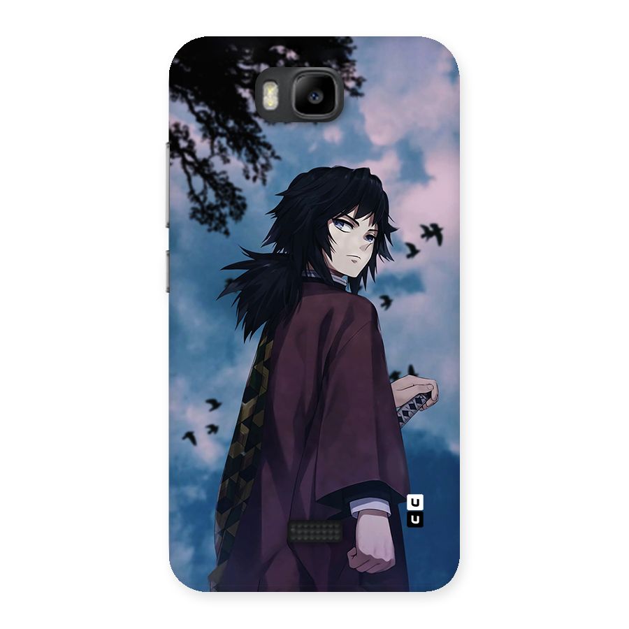 Giyu Tomioka Waiting Back Case for Honor Bee