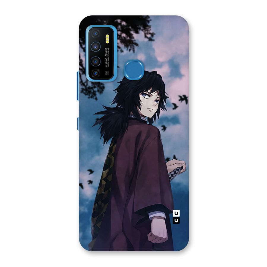 Giyu Tomioka Waiting Back Case for Infinix Hot 9