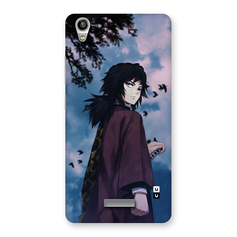 Giyu Tomioka Waiting Back Case for Lava Pixel V1