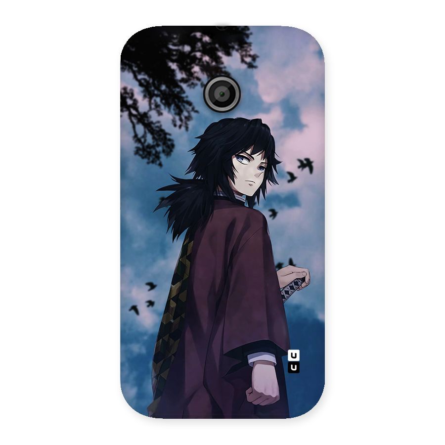 Giyu Tomioka Waiting Back Case for Moto E