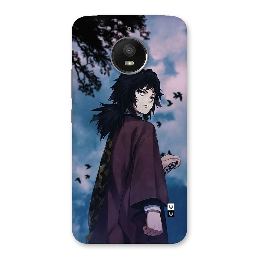 Giyu Tomioka Waiting Back Case for Moto E4 Plus