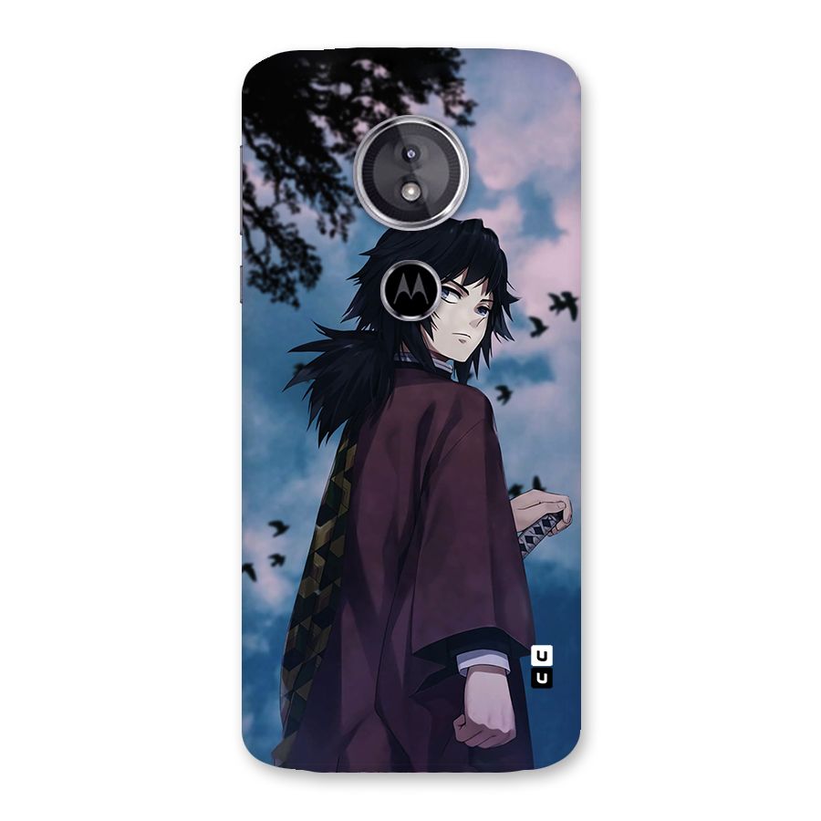 Giyu Tomioka Waiting Back Case for Moto E5