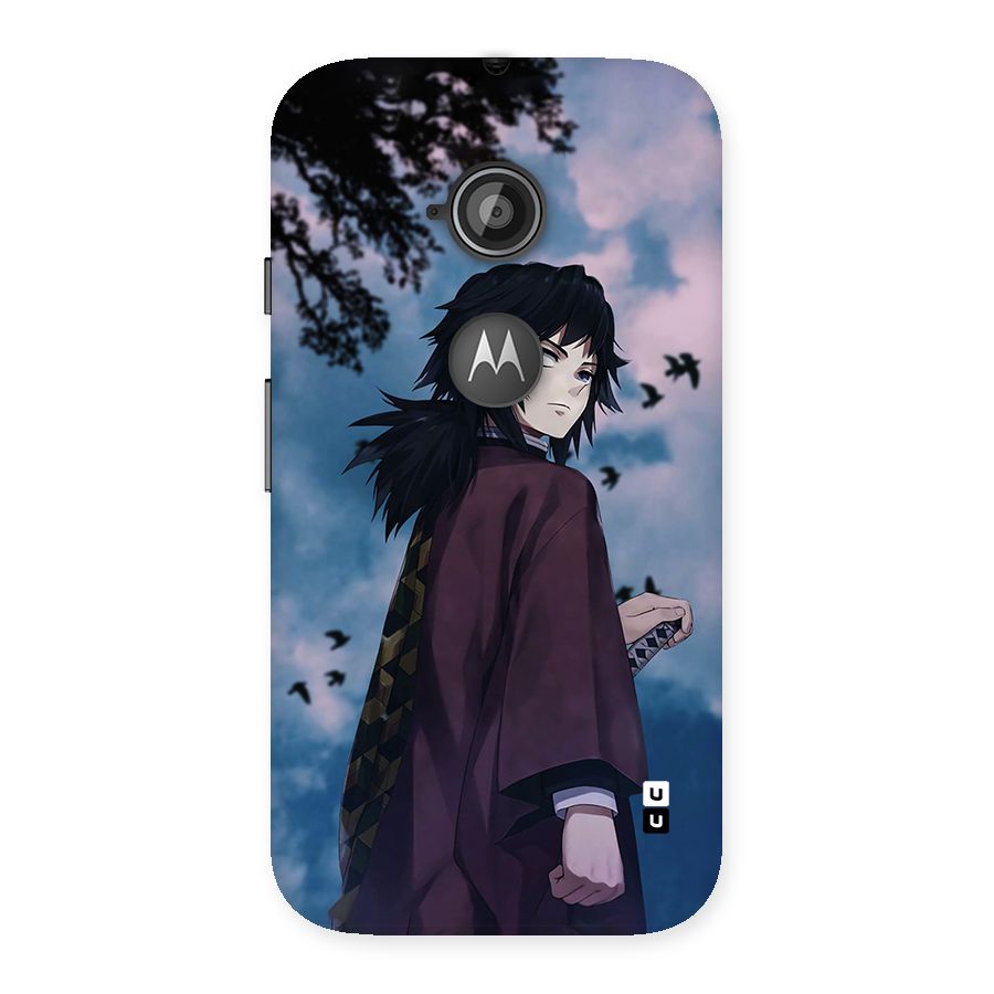 Giyu Tomioka Waiting Back Case for Moto E 2nd Gen