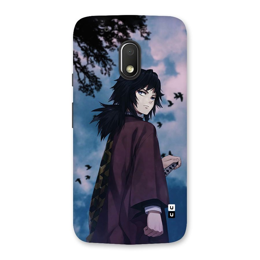 Giyu Tomioka Waiting Back Case for Moto G4 Play