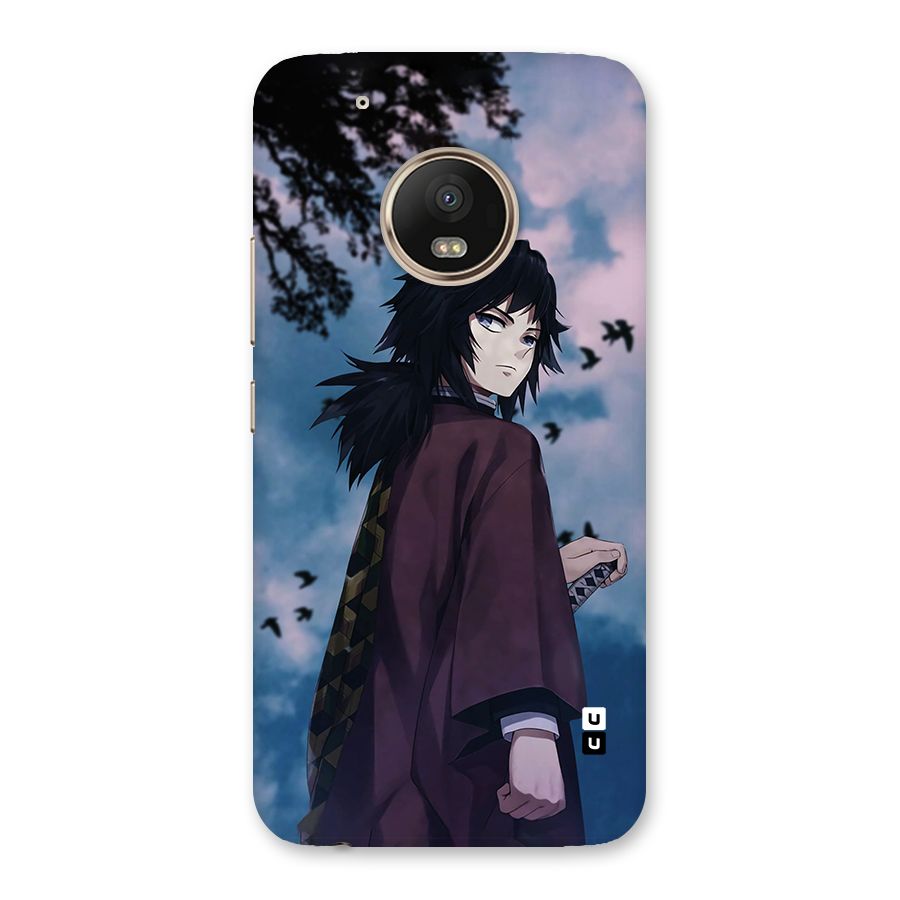 Giyu Tomioka Waiting Back Case for Moto G5 Plus
