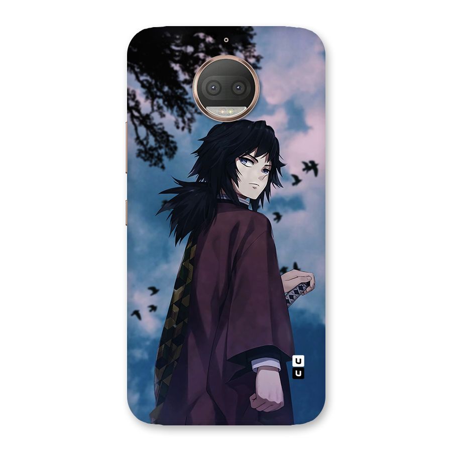 Giyu Tomioka Waiting Back Case for Moto G5s Plus