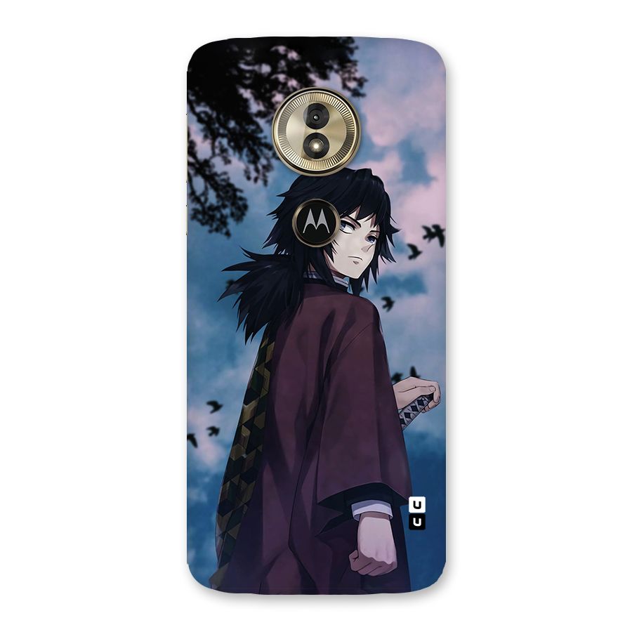 Giyu Tomioka Waiting Back Case for Moto G6 Play