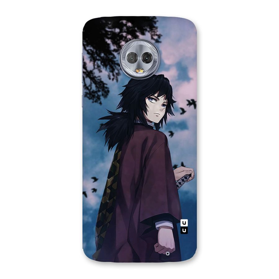 Giyu Tomioka Waiting Back Case for Moto G6 Plus