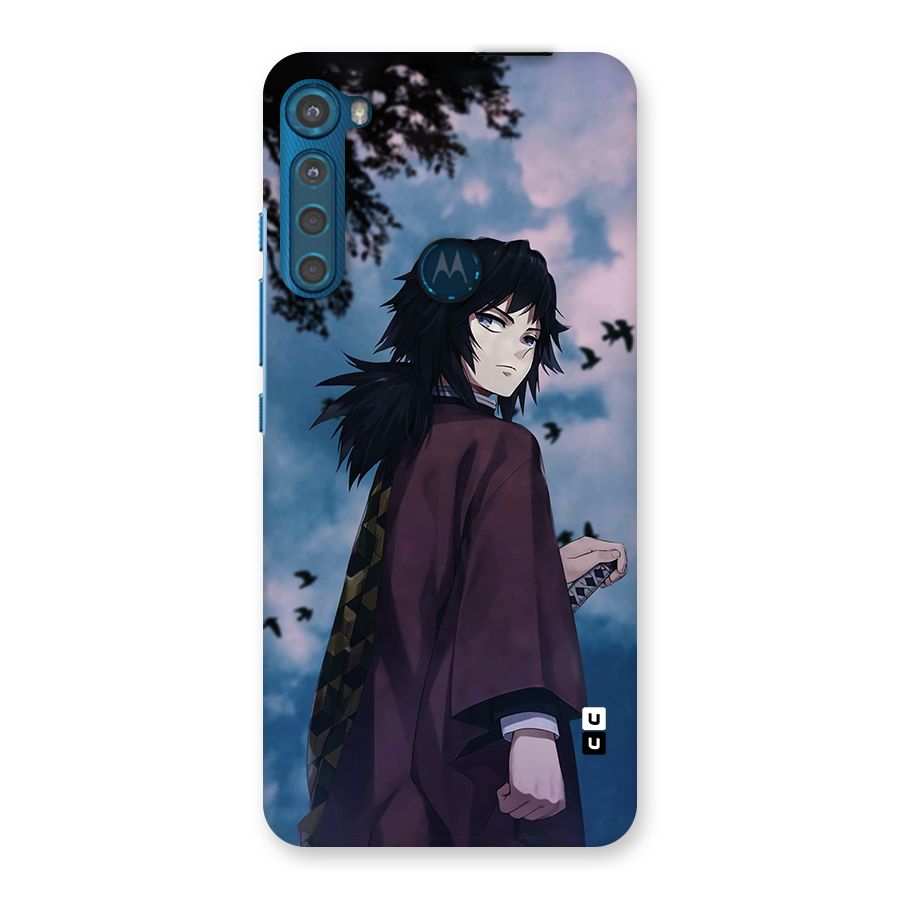 Giyu Tomioka Waiting Back Case for Motorola One Fusion Plus
