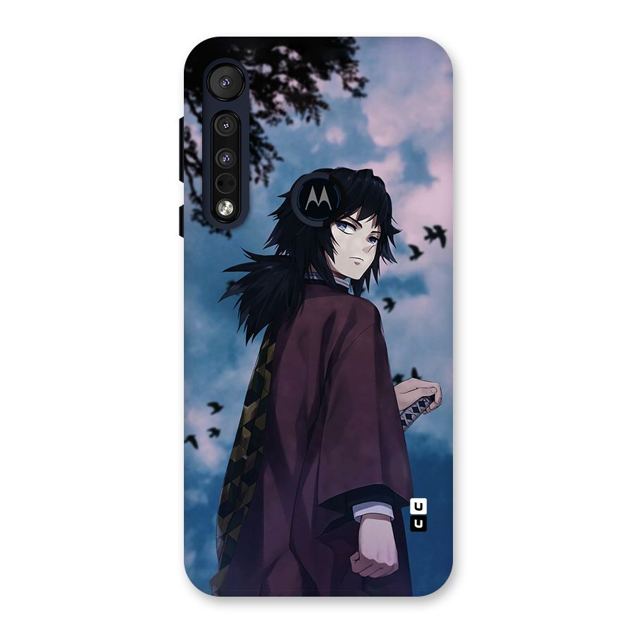 Giyu Tomioka Waiting Back Case for Motorola One Macro
