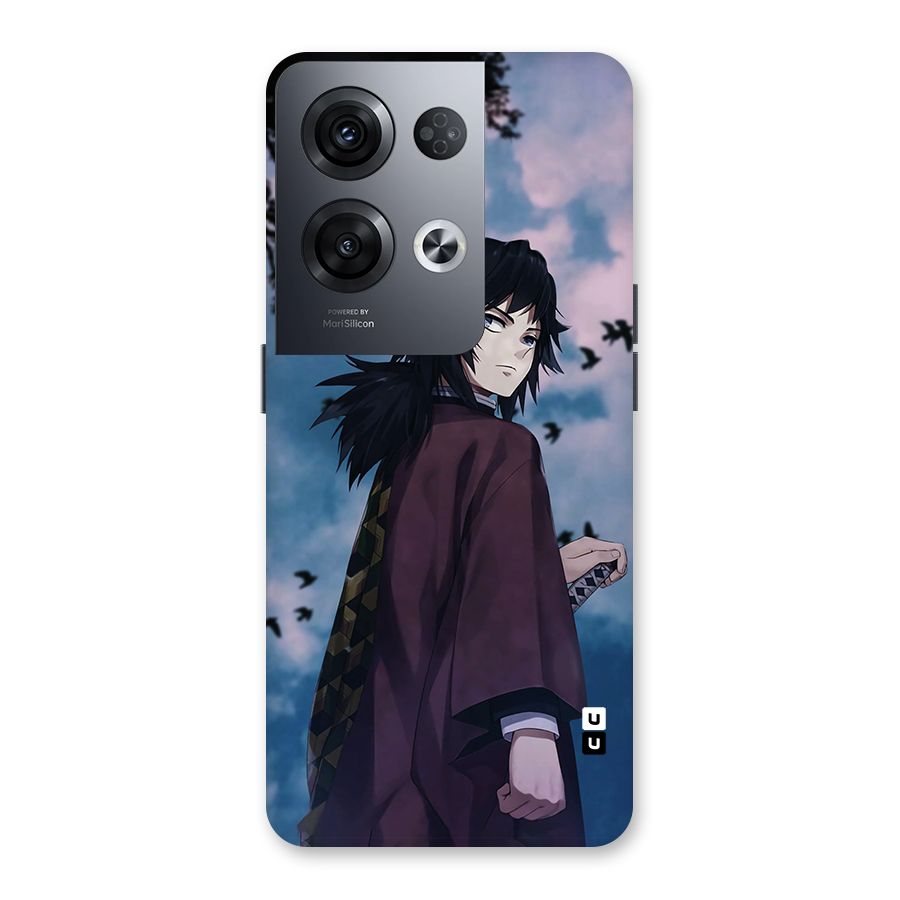 Giyu Tomioka Waiting Back Case for Oppo Reno8 Pro 5G