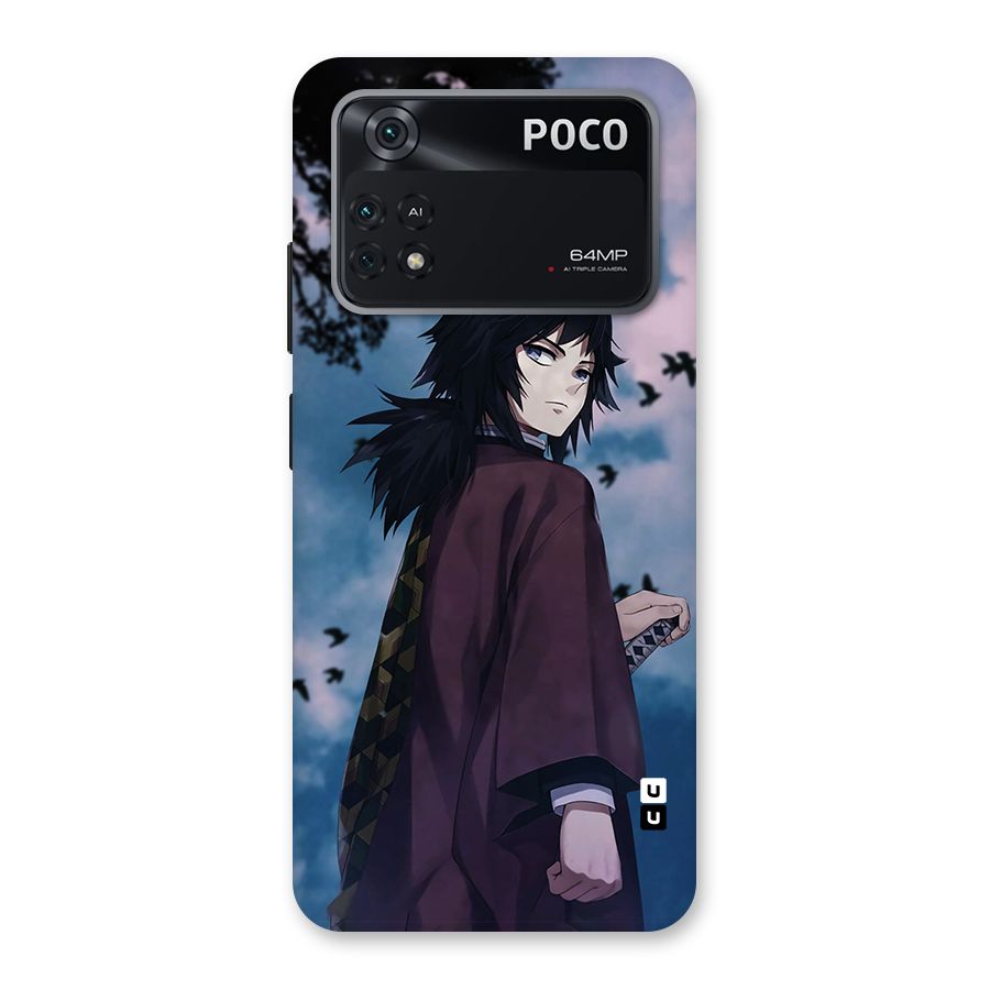 Giyu Tomioka Waiting Back Case for Poco M4 Pro 4G