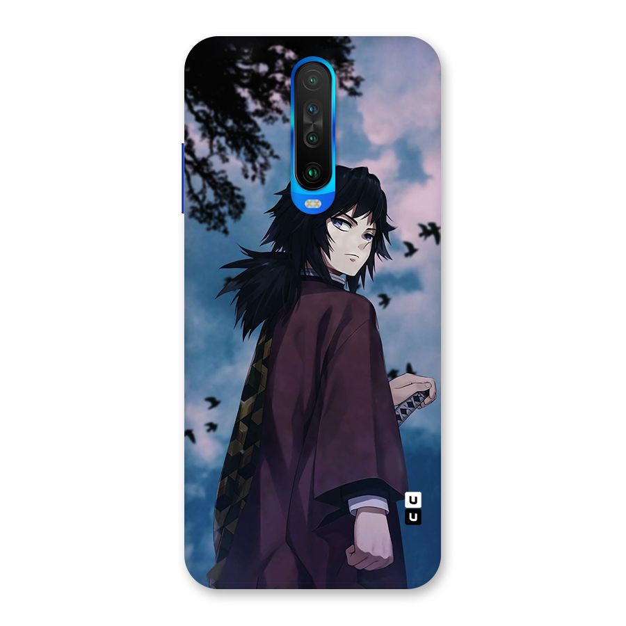 Giyu Tomioka Waiting Back Case for Poco X2