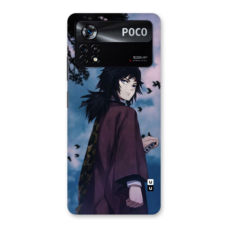 Giyu Tomioka Waiting Back Case for Poco X4 Pro 5G