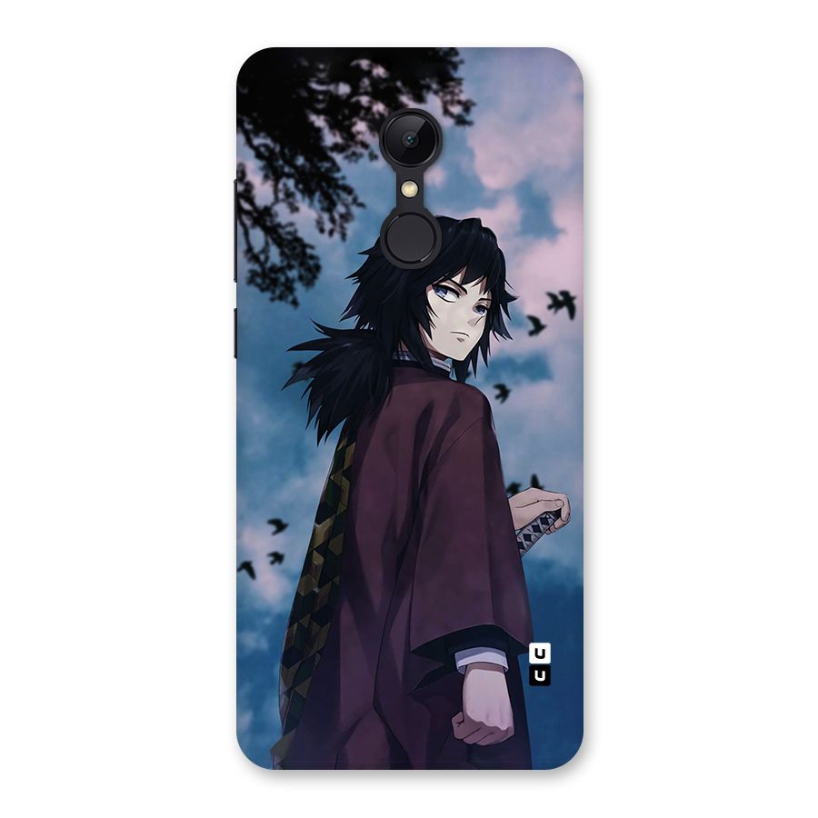 Giyu Tomioka Waiting Back Case for Redmi 5