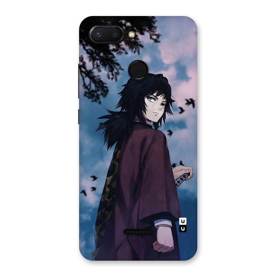 Giyu Tomioka Waiting Back Case for Redmi 6