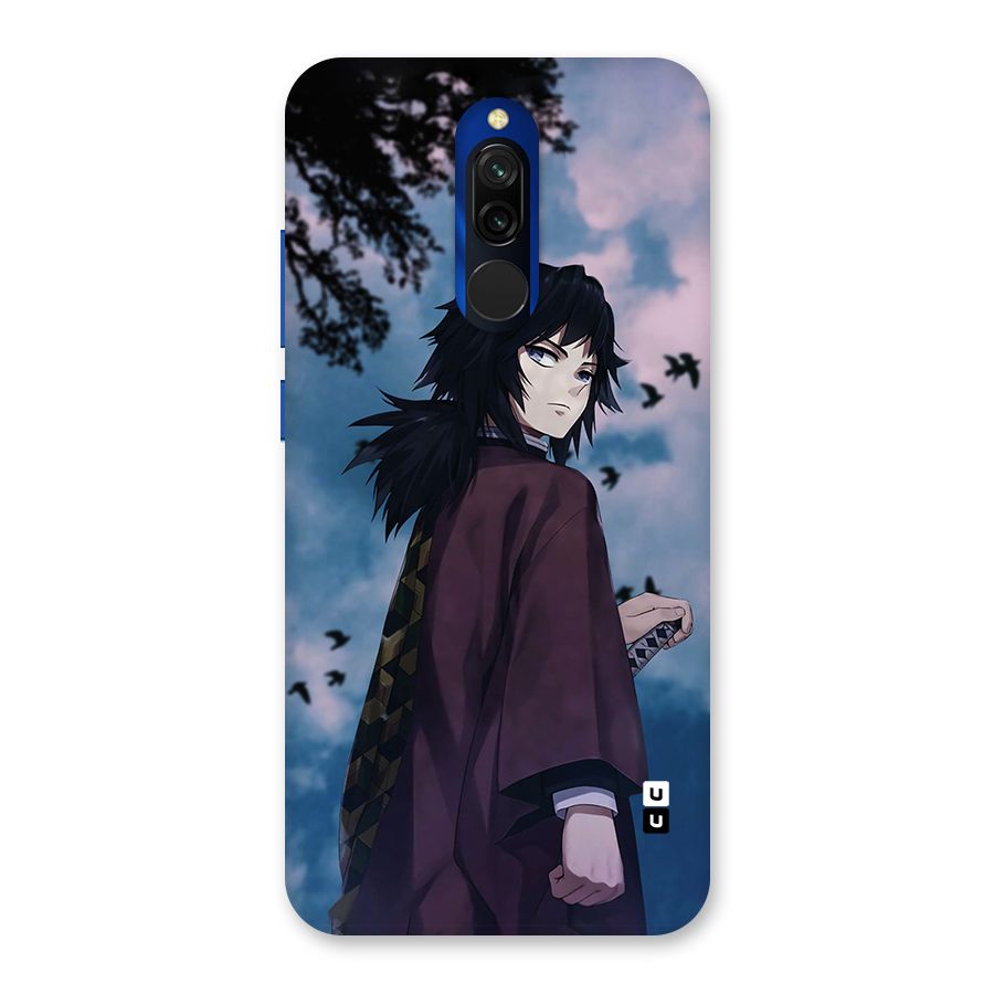 Giyu Tomioka Waiting Back Case for Redmi 8