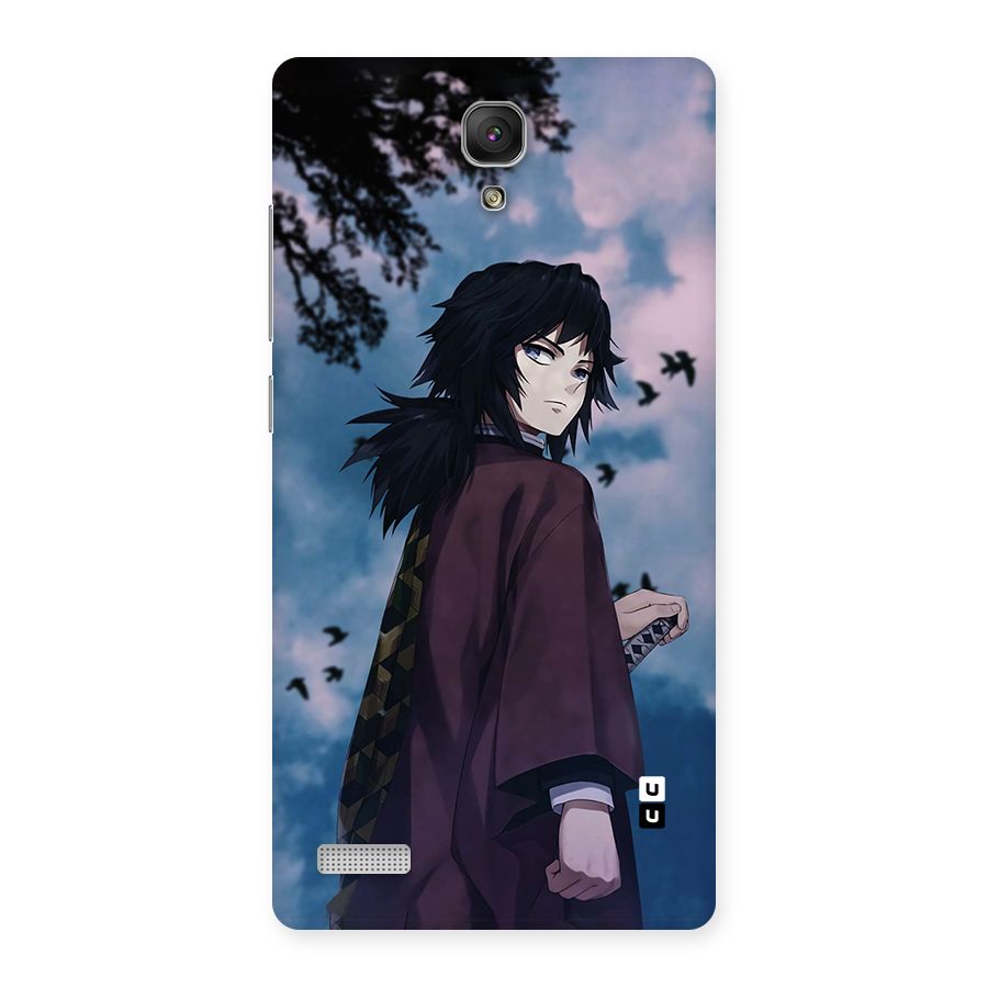 Giyu Tomioka Waiting Back Case for Redmi Note Prime