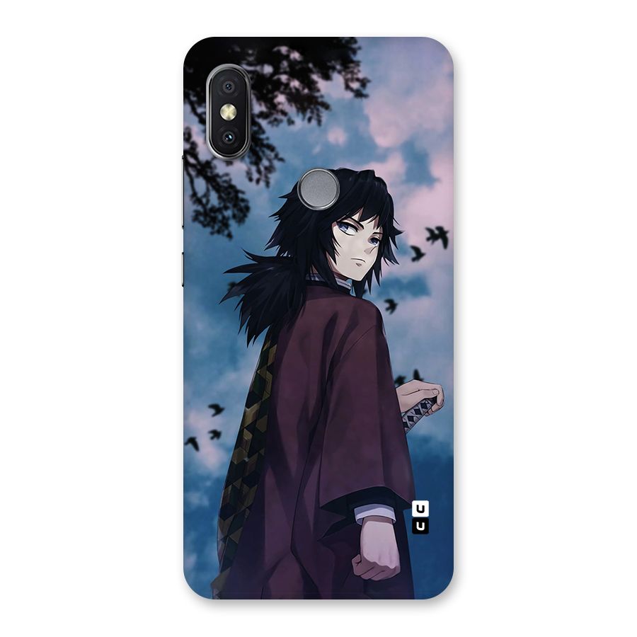 Giyu Tomioka Waiting Back Case for Redmi Y2