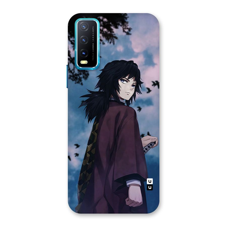 Giyu Tomioka Waiting Back Case for Vivo Y20A